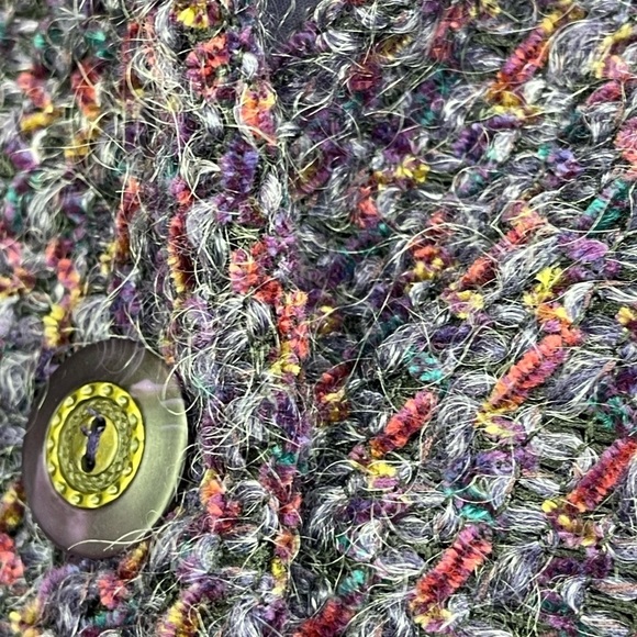 Requirements Woman 16W Multicolor Tweed Blazer Jacket, USA Made - Picture 6 of 7